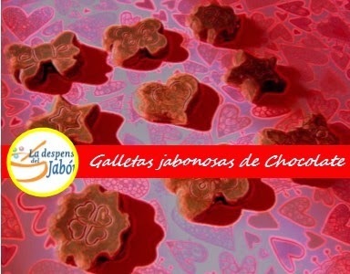 Leer mensaje completo: Galletas jabonosas de chocolate para San Valentín