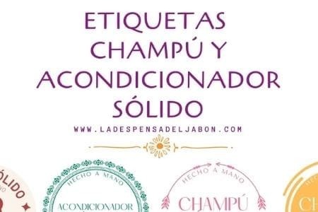 Read entire post: Etiquetas para Champú Sólido y Acondicionador