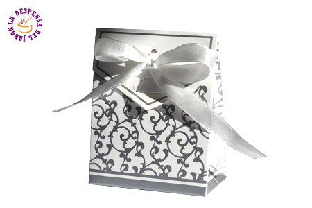 Mini box type wedding details