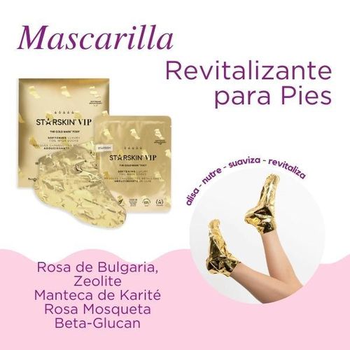 Mascarilla para Pies VIP The Gold Mask™